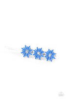 Flower Patch Princess - Blue Hair Clip