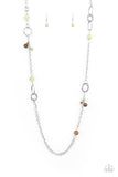 Sandstone Safari - Green Necklace