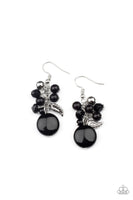 Whimsically Musical - Black Earring