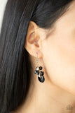 Whimsically Musical - Black Earring