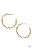 Haute Helix - Gold Hoop Earring