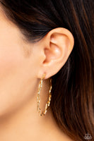 Haute Helix - Gold Hoop Earring