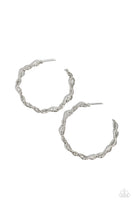 Haute Helix - Silver Hoop Earring