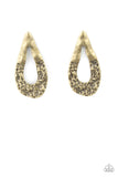 Industrial Antiquity - Brass Post Earring