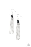 Drop-Dead Dainty - Black Earring