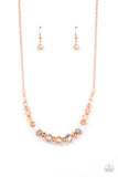 Turn Up The Tea Lights - Copper Necklace