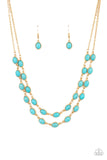 Sahara Safari - Blue Necklace