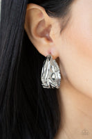 Badlands and Bellbottoms - Silver Hoop Earring