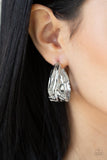 Badlands and Bellbottoms - Silver Hoop Earring