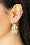 Badlands and Bellbottoms - Gold Hoop Earring