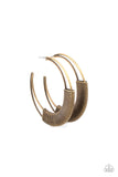 Artisan Attitude - Brass Hoop Earring