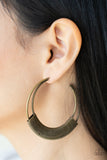 Artisan Attitude - Brass Hoop Earring