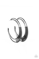 Artisan Attitude - Black Hoop Earring