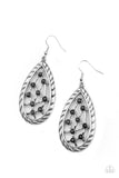 Industrial Incandescence - Black Earring
