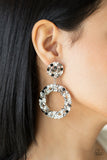 Party Ensemble - Black Post Earring