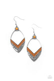 Indigenous Intentions - Orange Earring
