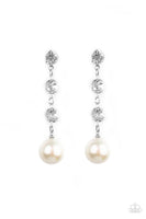 Yacht Scene - White Post Earring