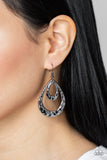 Museum Muse - Black Earring