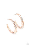 Subliminal Shimmer - Copper Hoop Earring