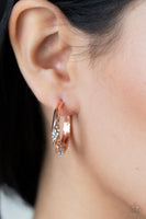 Subliminal Shimmer - Copper Hoop Earring