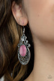 Garden Gondola Ride - Pink Earring