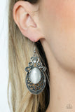 Garden Gondola Ride - White Earring