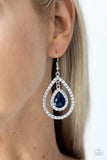 Blushing Bride - Blue Earring