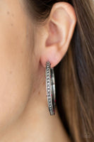 Richly Royal - Pink Hoop Earring