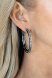 Richly Royal - Blue Hoop Earring