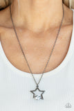 Starry Fireworks - Black Necklace