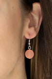 Sea Glass Wanderer- Orange Earring