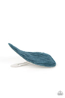 Colorfully Corduroy - Blue Hair Clip