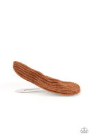 Corduroy Couture - Brown Hair Clip