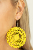 Island Sun - Yellow Earring