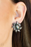 Sophisticated Swirl - Multi Clip-on Earring