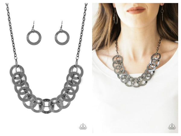 The Main Contender - Black Necklace