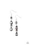 Raise Your Glass to Glamorous - Silver Earring