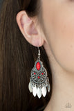 Galapagos Glamping - Red Earring