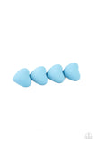 HEART to Please - Blue Hair Clip