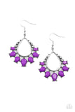 Flamboyant Ferocity - Purple Earring