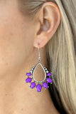 Flamboyant Ferocity - Purple Earring