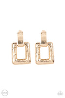 15 Minutes of FRAME - Gold Clip-on Earring