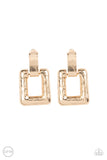 15 Minutes of FRAME - Gold Clip-on Earring