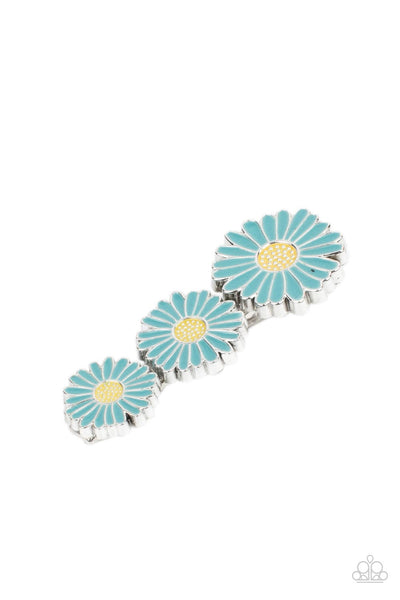 Posy Perfection - Blue Hair Clip