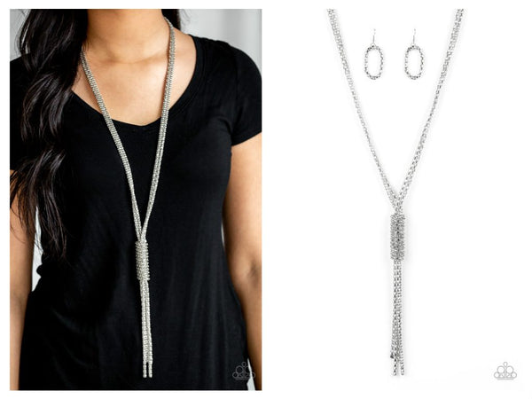 Boom Boom Knock You Out! - Silver Necklace