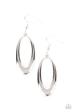 OVAL The Hill - Silver Earring