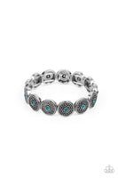 Colorfully Celestial - Blue Bracelet