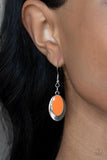 Endless Eclipse - Orange Necklace