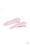 Sugar Plum Sparkle - Pink Hair Clip