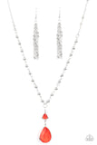 Titanic Splendor - Red Necklace